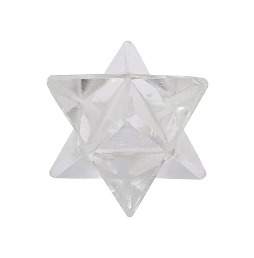 Cristal De Roche Merkaba Pierre Naturelle De 3 À 3,5 Cm